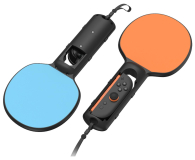 YAXO Uchwyt do Joy-Con TENNIS SET do NS/NS2 Inferno Orange&Hydro - 1354244 - zdjęcie 3